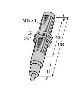 TURCK BANNER SRL TUK4611231 NI8-EM18-AP6/S907