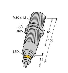 TURCK BANNER SRL TUK4617035 BI10-EM30D-VP6X/S120