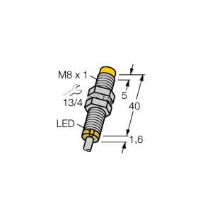 TURCK BANNER SRL TUK4635800 NI6U-EG08-AP6X