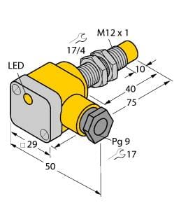 TURCK BANNER SRL TUK46362 NI5-G12SK-AP6X