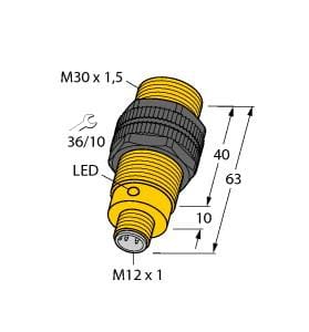 TURCK BANNER SRL TUK46582 NI15-S30-AP6X-H1141