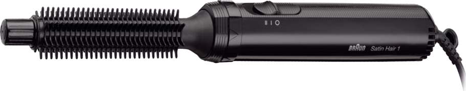 BRAUN - BRA219767 Warmluftlockenburste 200W 2Stufen schwar