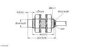 TURCK BANNER SRL TUK4669600 NI3-EG08K-AP6X