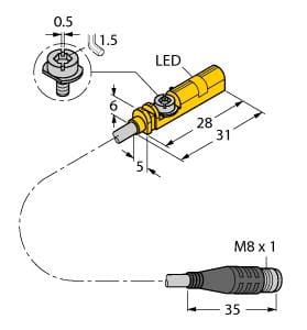 TURCK BANNER SRL TUK4685742 BIM-UNT-AP7X-0.3-PSG3S