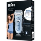 BRAUN BRA192619 Ladyshaver Wet&Dry Batterie Trimmer Peel