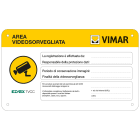 VIMAR SPA VIW46927.003 CARTELLO AREA VIDEOSORVEGLIATA