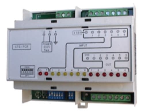 LORENZONI SRL LOZ523.0000.016 CENTRALINA DI CONTROLLO A 6 ZONE MOD.