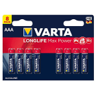 VARTA CONSUMER BATT VAT04703101418 AAA (MINISTILO) LONGLIFE MAX POWER X8