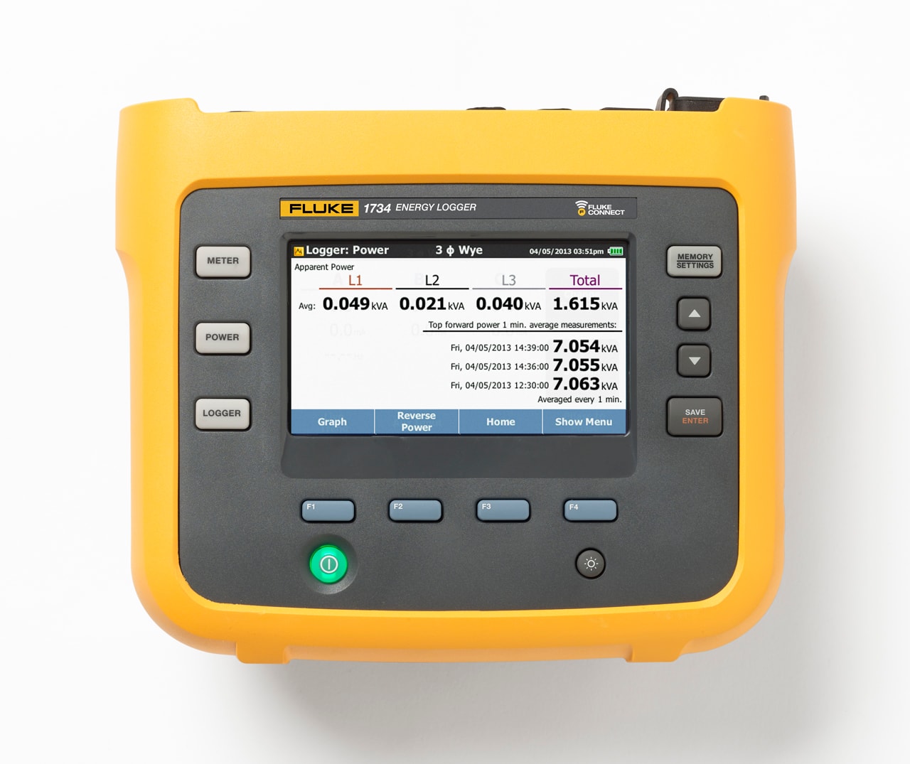 FLUKE ITALIA SRL FLK4706582 1734/B REGISTRAT ENERGIA TRIFASE NO IFL