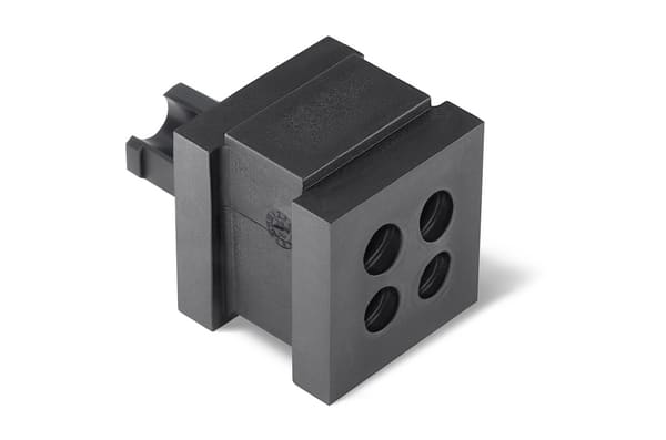 HELLERMANNTYTON Srl HEE440-00022 SUPPORTO PASSACAVO VARIOPLATE S X4, 4-5