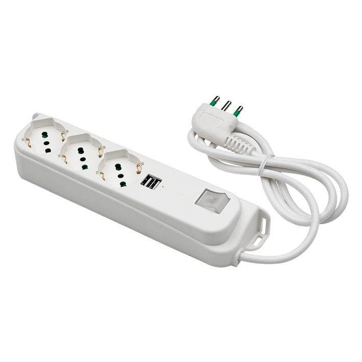FANTON SRL FME47450 MULT.1,5M 3G1 S17 3P40+2USB+I BI