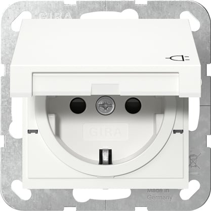 GIRA - GGI475427 SCHUKO CC + SP MRV SYSTEM 55 BNC PURO S