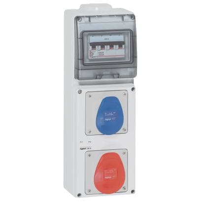 LEGRAND LEG058932 CENTR MULTI CON INT. 2P+T 16A E 3P+T 16