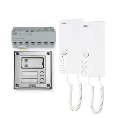 URMET SPA - UTD1183/603 KIT BASE IMPIANTO AUDIO STEEL