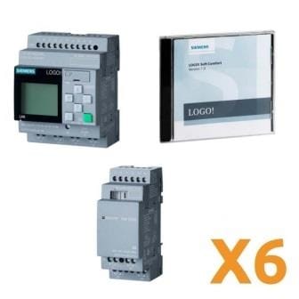 SIEMENS - SIE6ED10573SA200YA1 LOGO! 8 TRAINING PACKAGE 12/24RCE