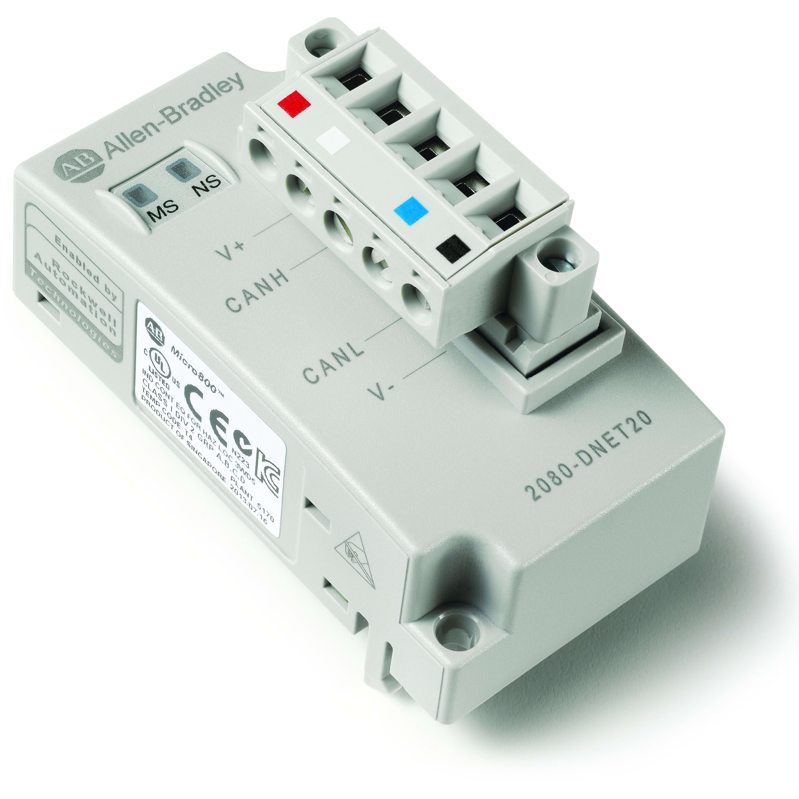 ROCKWELL AUTOMATION RCK2080-DNET20 MICRO800 DEVICENET SCANNER PLUG-IN