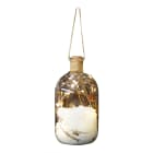 GIOCOPLAST NATALE SP - GCP48018052 BOTT DEC NEVE+PIGN 19CM 15GOC LED B.CAL