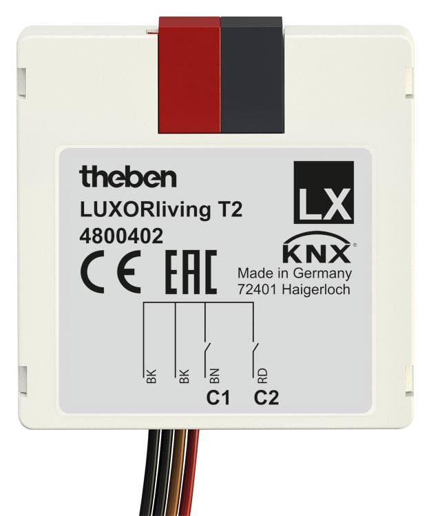 THEBEN SRL THE4800402 LUXORLIVING T2 KNX INGR BIN RETROFRUTTO