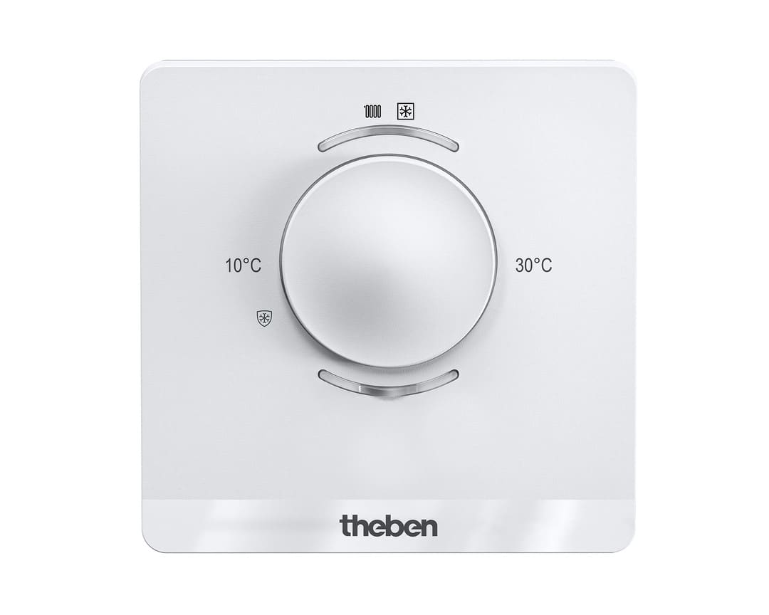 THEBEN SRL THE4800480 LUXORLIVING R718 KNX TERMOSTATO VISTA