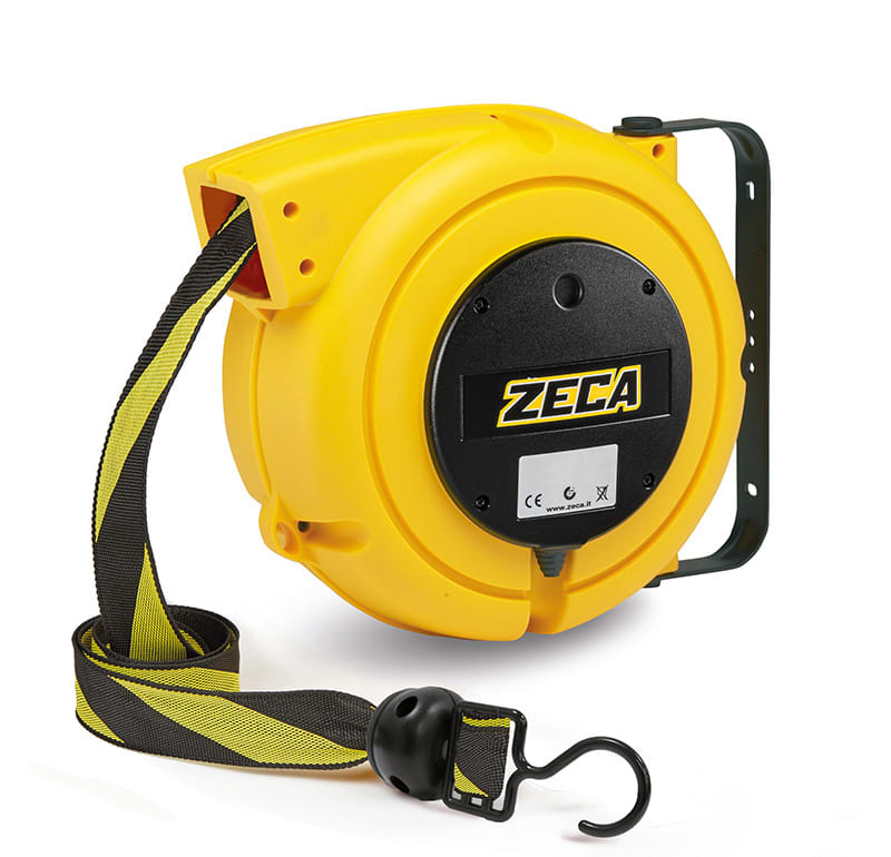 ZECA - ZEC9801 BY AVVOLGITORE 8M NASTRO NERO/GIALLO