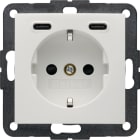 BERKER BRK48158989 PRESA SCHUKO/USB CC 20W PD S.1 BIA.POL.
