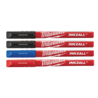 MILWAUKEE - AEG - COP48223165 PENNARELLI PUNTA EXTRA FINE COLORATI 4PZ