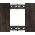 BTICINO BTIKA4802LG L.NOW- PLACCA 2P NOCE