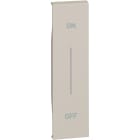 BTICINO BTIKM01MHAG L.NOW - COVER MH ON-OFF 1M SABBIA
