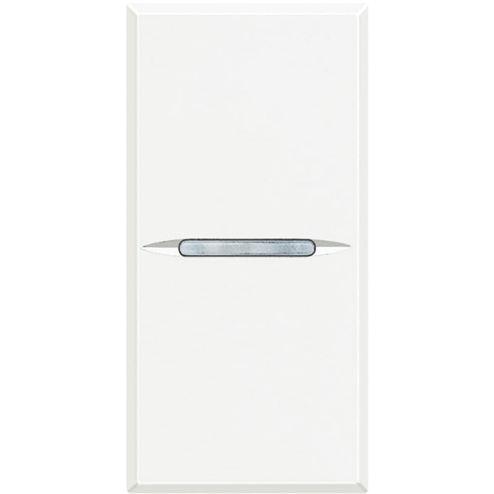 BTICINO BTIHD4034N Axolute Taster mit Offnerkontakt; 1-modu