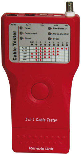 MELCHIONI SPA MEM489905003 TESTER PROFESSIONALE PER CAVI DI RETE HL