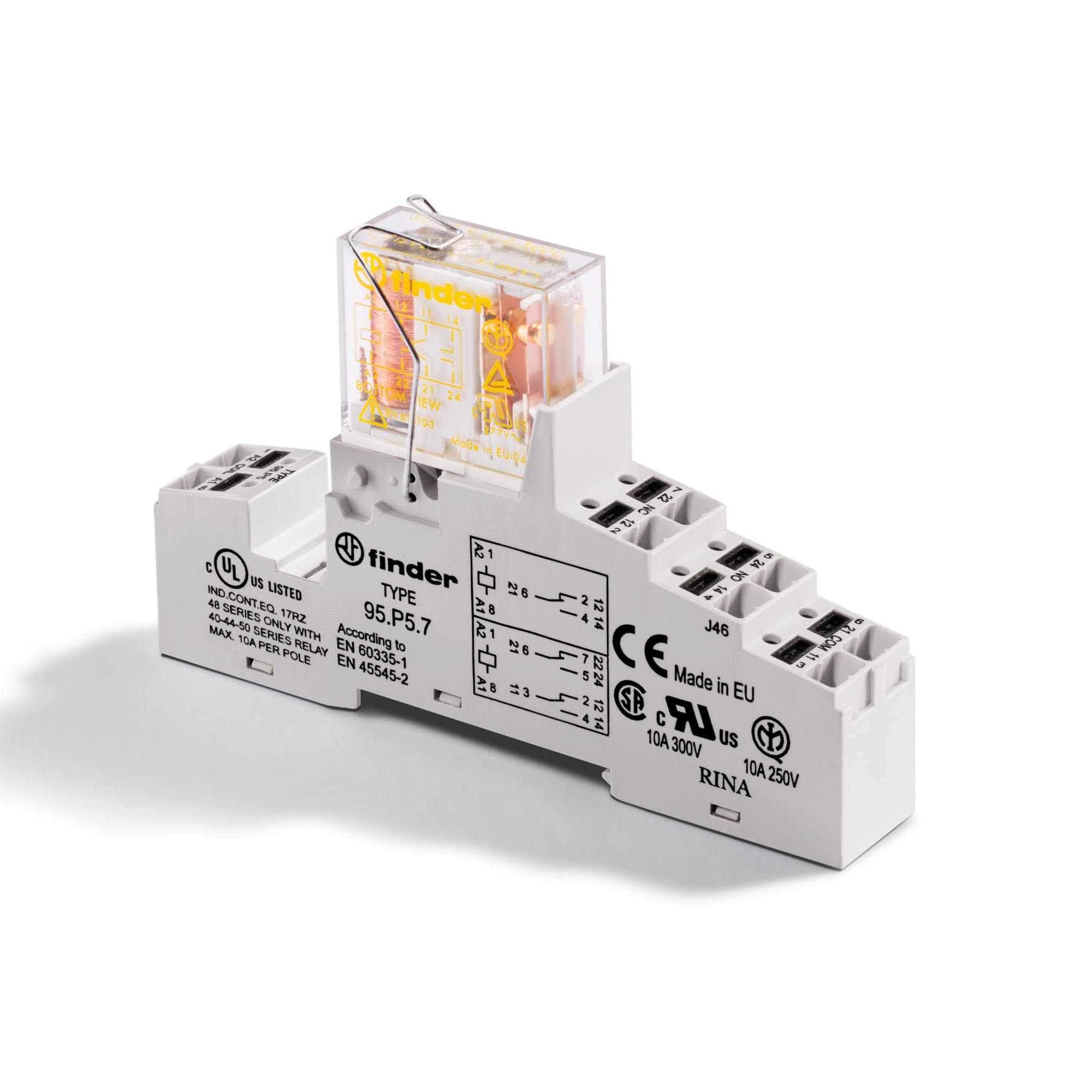 FINDER SPA FIN48P290245007SMA INTERFACCIA MOD. A RELE SICUREZZA PI