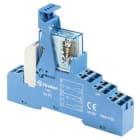 FINDER SPA - FIN48P870120050SPA INTERFACCIA MOD.A RELÈ 2 CONTATTI PUSH-IN