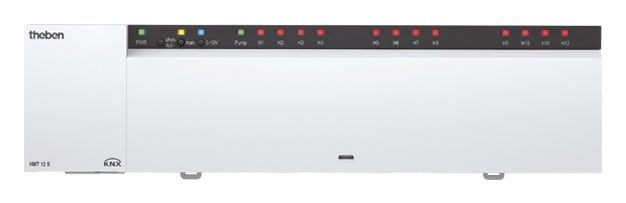 THEBEN SRL THE4900374 HMT 12 S KNX ATTUATORE E REG RISCALD 12C