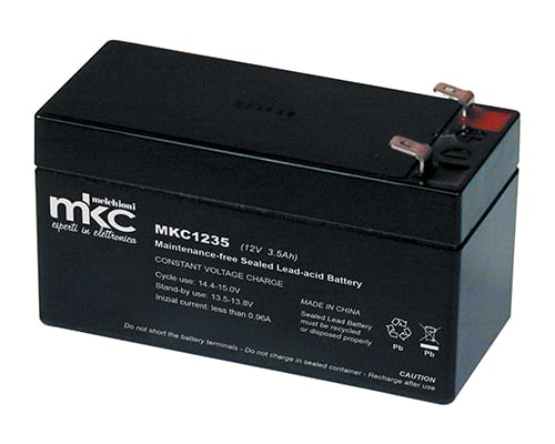MELCHIONI SPA MEM491460221 BATT PIOMBO RIC.12V 3.5AH TERM. 4.8MM MK