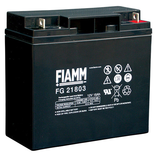 MELCHIONI SPA - MEM491460366 BATT PB RIC.12V 18AH TERM. BAND.D.5.5 FI
