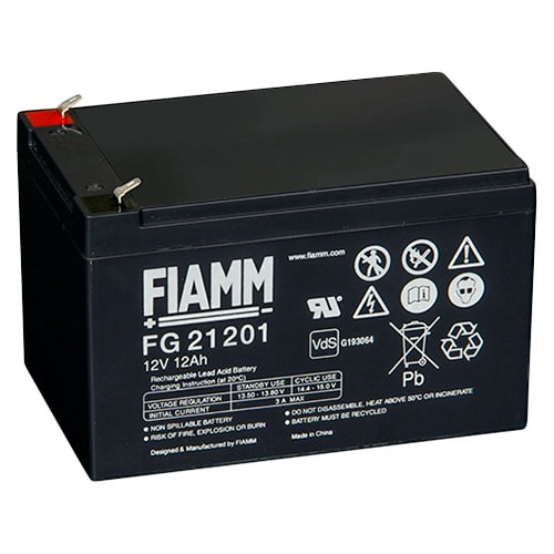 MELCHIONI SPA - MEM491460377 BATT PIOMBO RIC.12V 12AH TERM. 4,8 MM FI