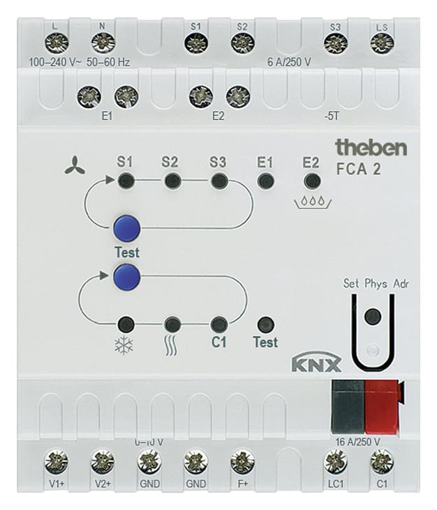 THEBEN SRL THE4920210 FCA 2 KNX ATTUATORE FANCOIL KNX 0-10V