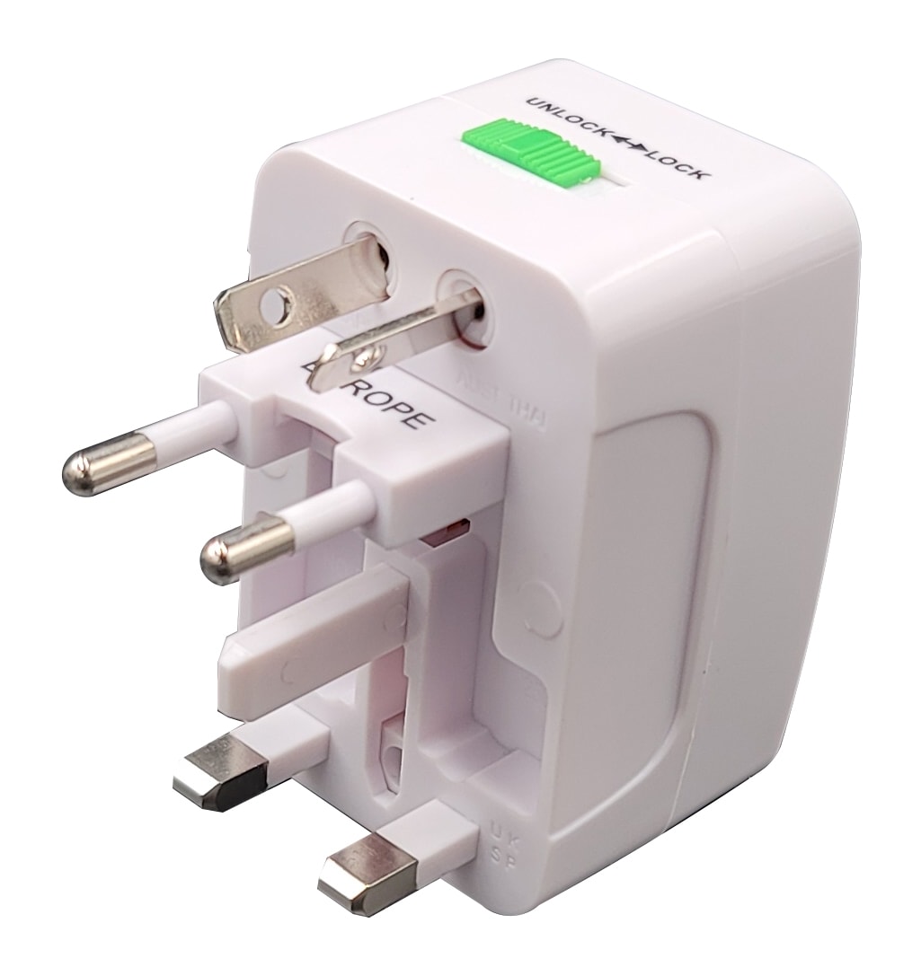 MELCHIONI SPA - MEM492519362 ADATTATORE UNIVERSALE VIAGGIO EUROPA-REG