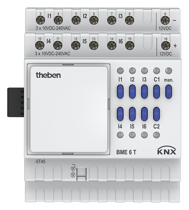 THEBEN SRL THE4930235 BME 6 T KNX INGRESSO BINARIO DIN 6CAN ES