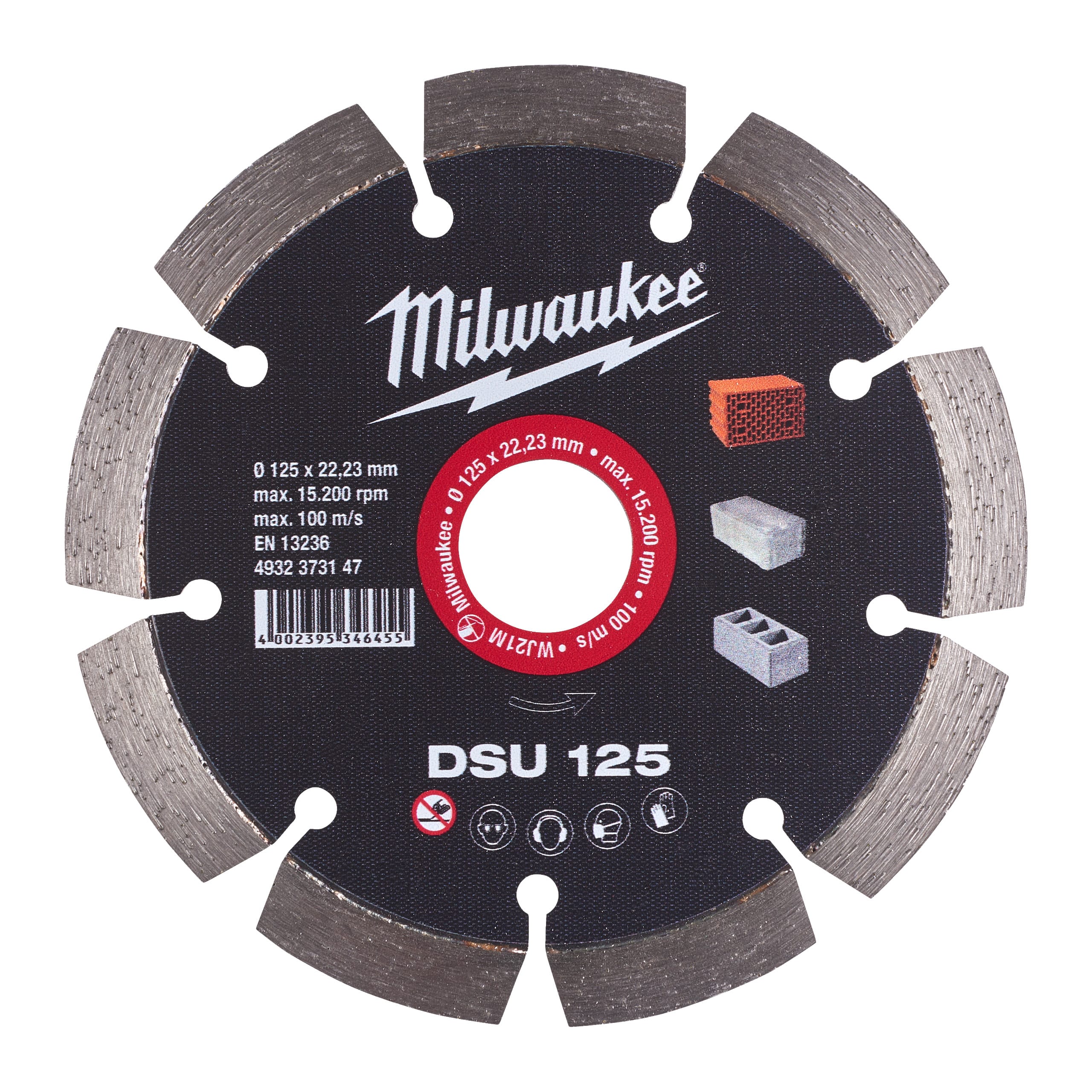 MILWAUKEE - AEG COP4932373147 DISCO DIAM DSU125 222MM