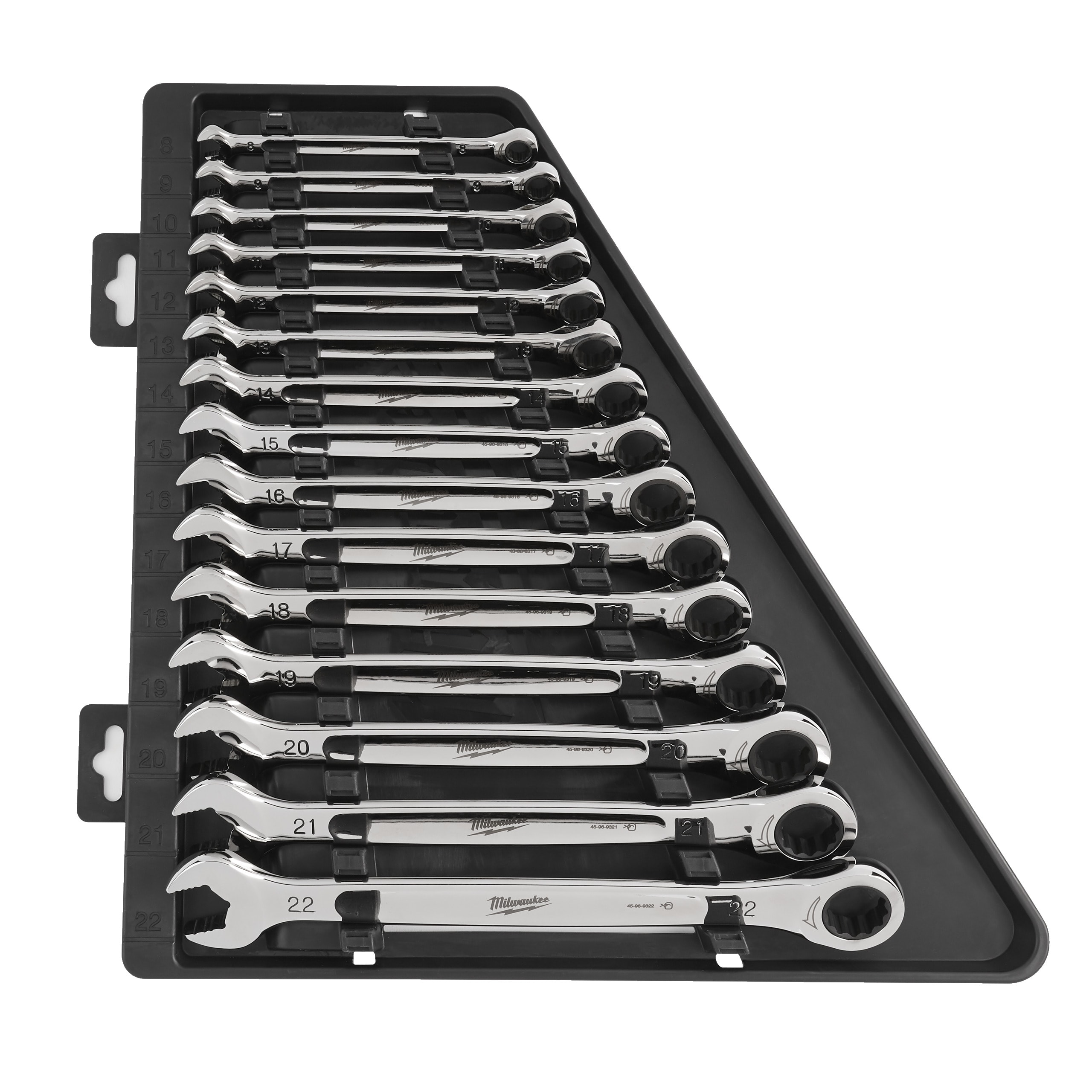 MILWAUKEE - AEG COP4932464994 SET CHIAVI DOPPIE CRICCHETTO 15 PZ