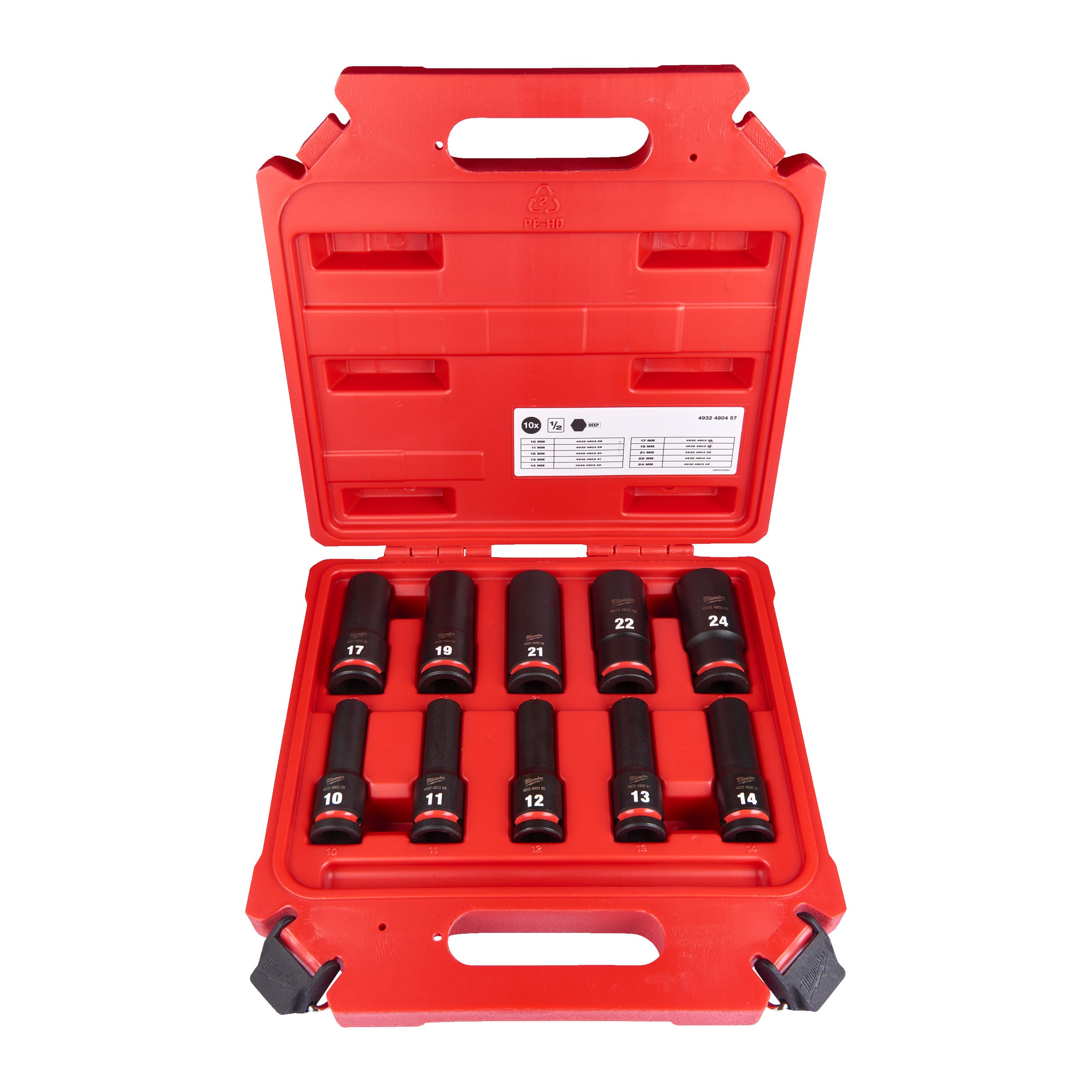 MILWAUKEE - AEG - COP4932480457 SET BUSSOLE 12 10PZ