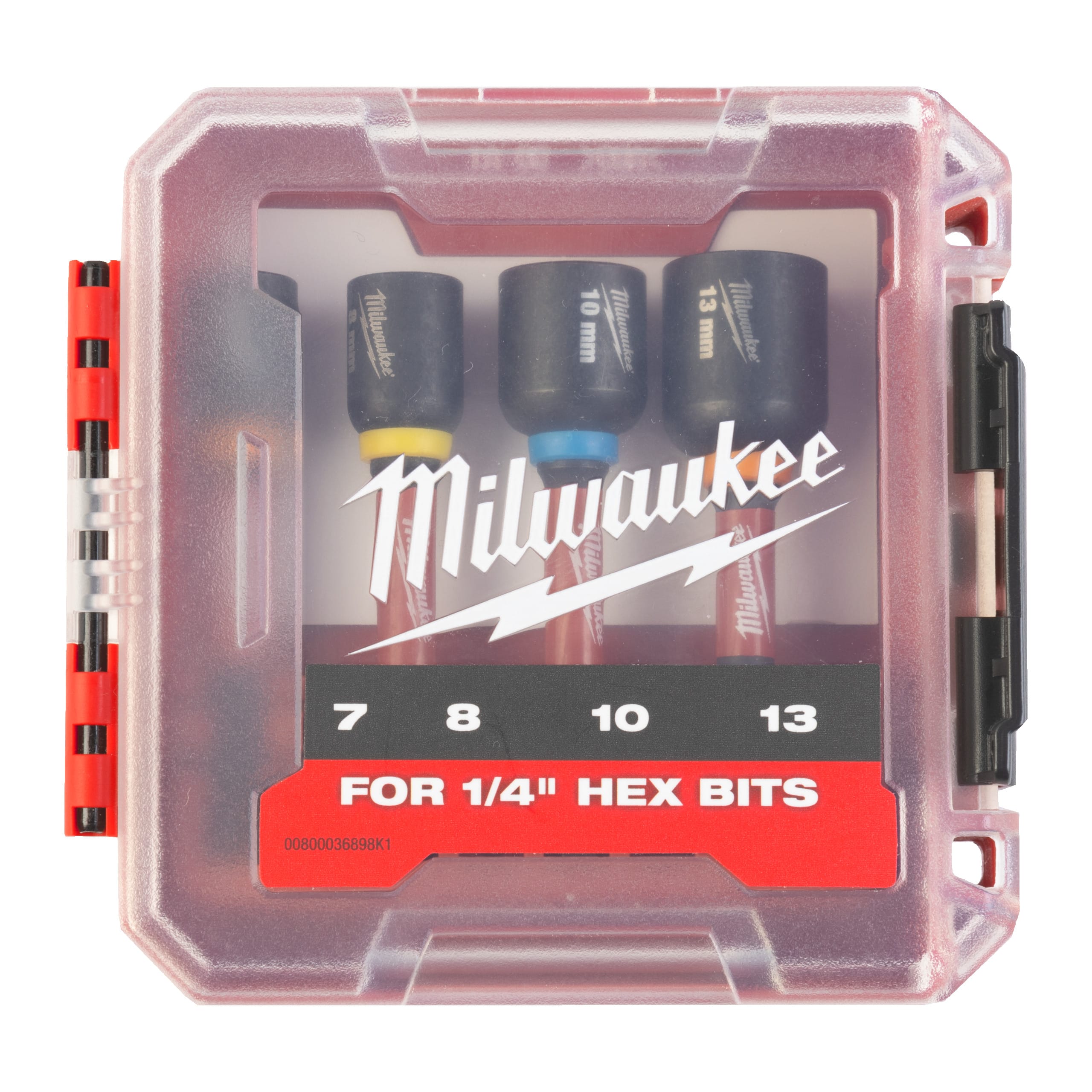 MILWAUKEE - AEG - COP4932492445 SET BUSSOLE HEX ATTACCO 1/4 4PZ