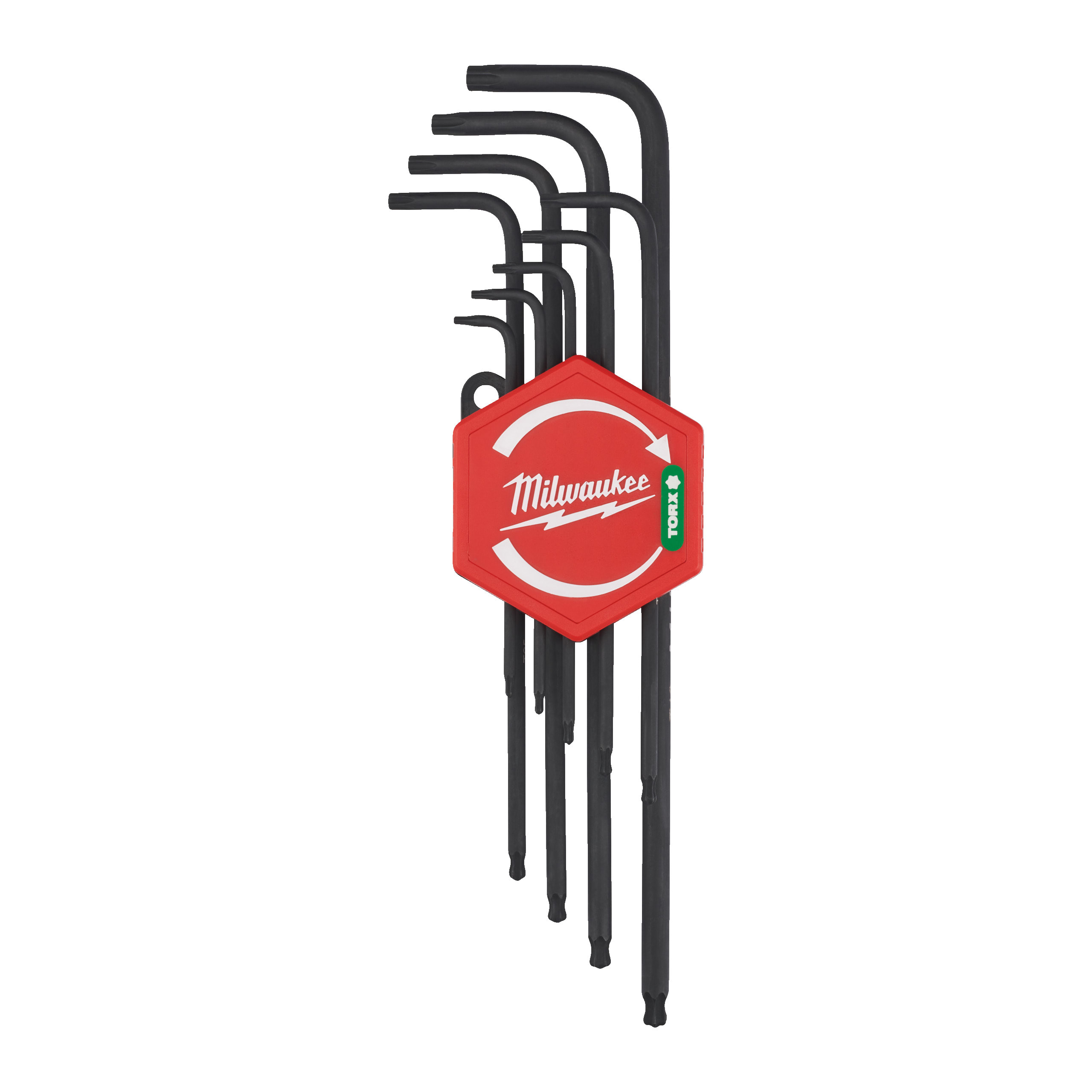 MILWAUKEE - AEG - COP4932492693 SET CHIAVI TORX LUNGHE PUNTA SFER. 9PZ