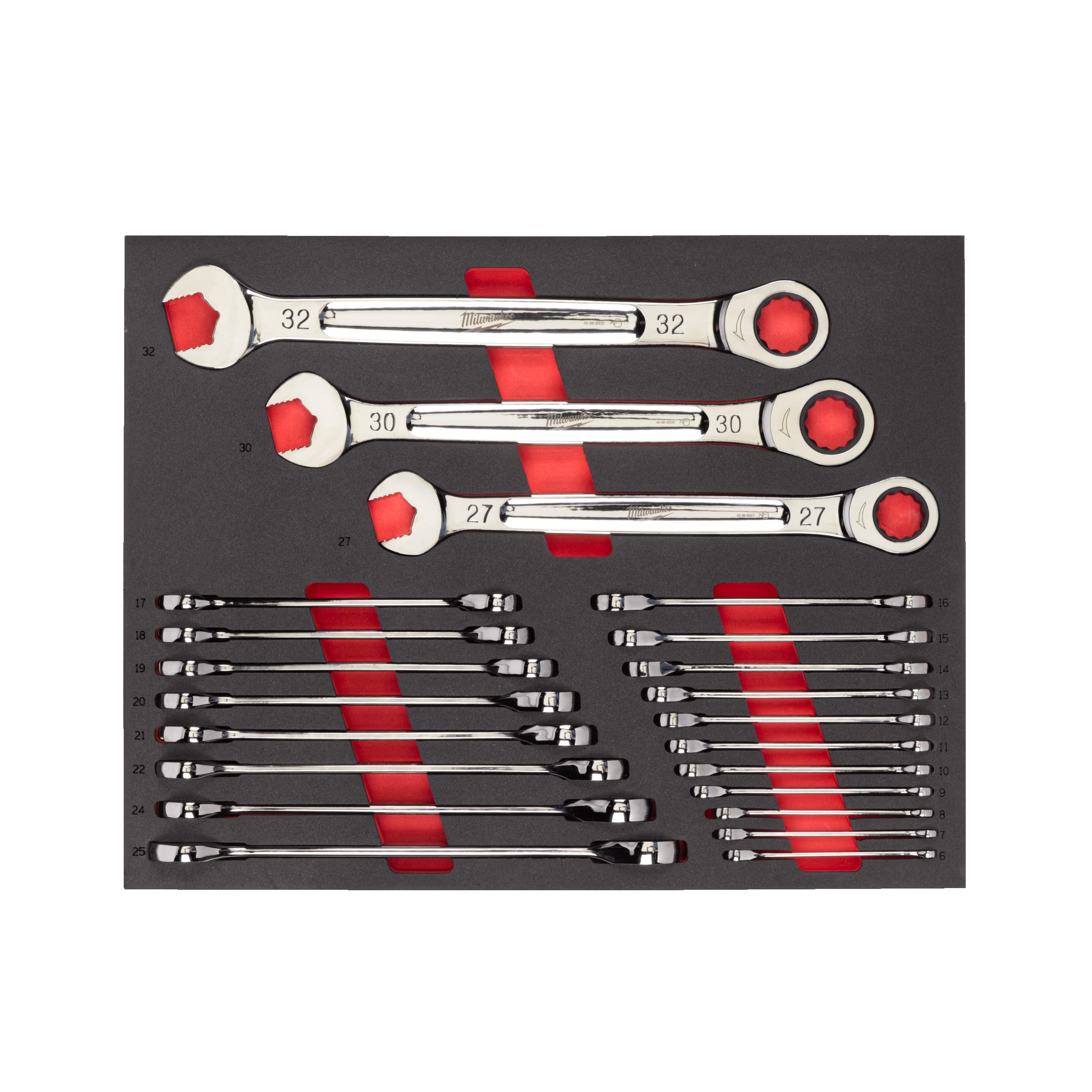 MILWAUKEE - AEG COP4932493248 SET CHIAVI COMB CRICCH COMPL MOD MORBIDO