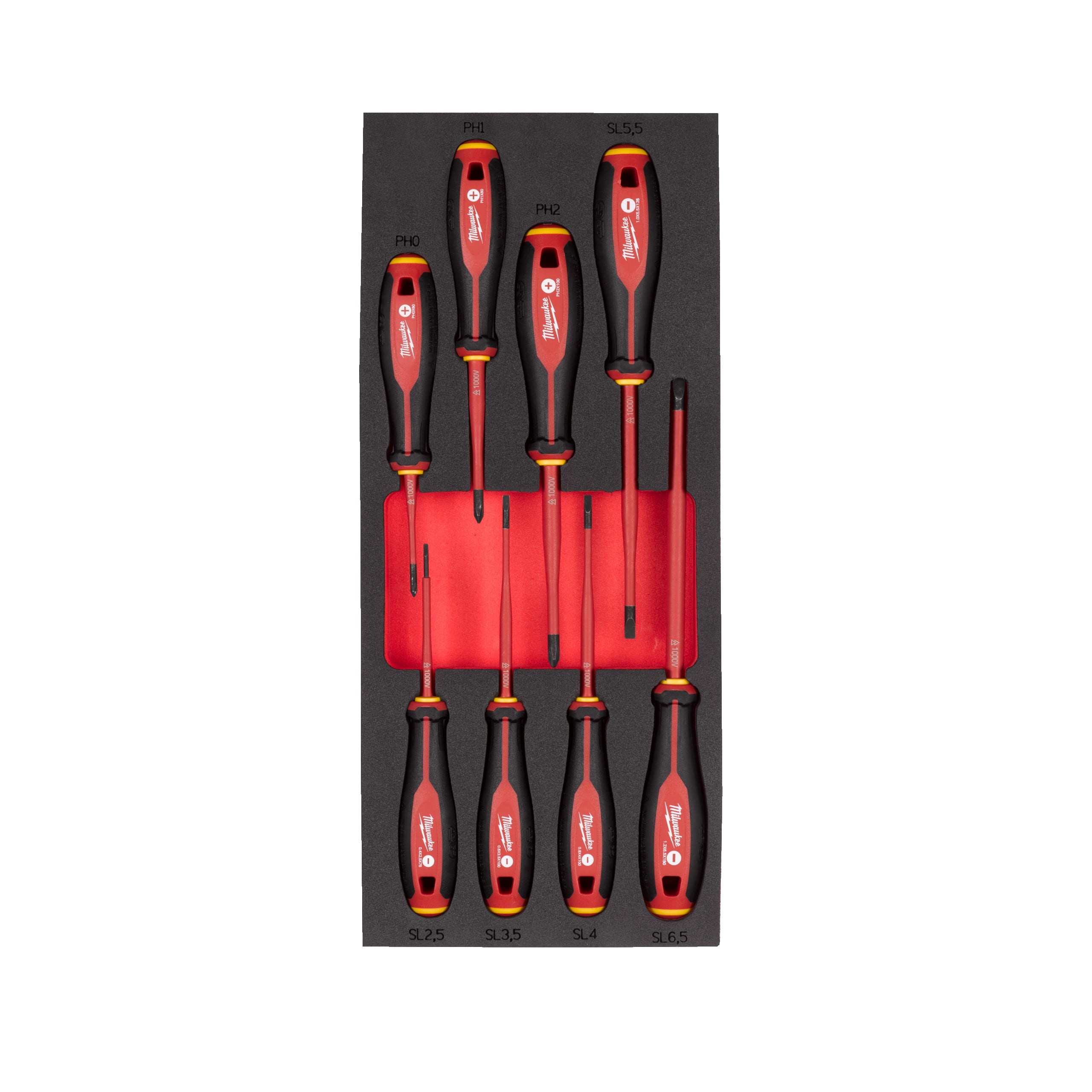 MILWAUKEE - AEG COP4932493249 SET GIRAVITI ISOLATI 1000V MOD MORBIDO