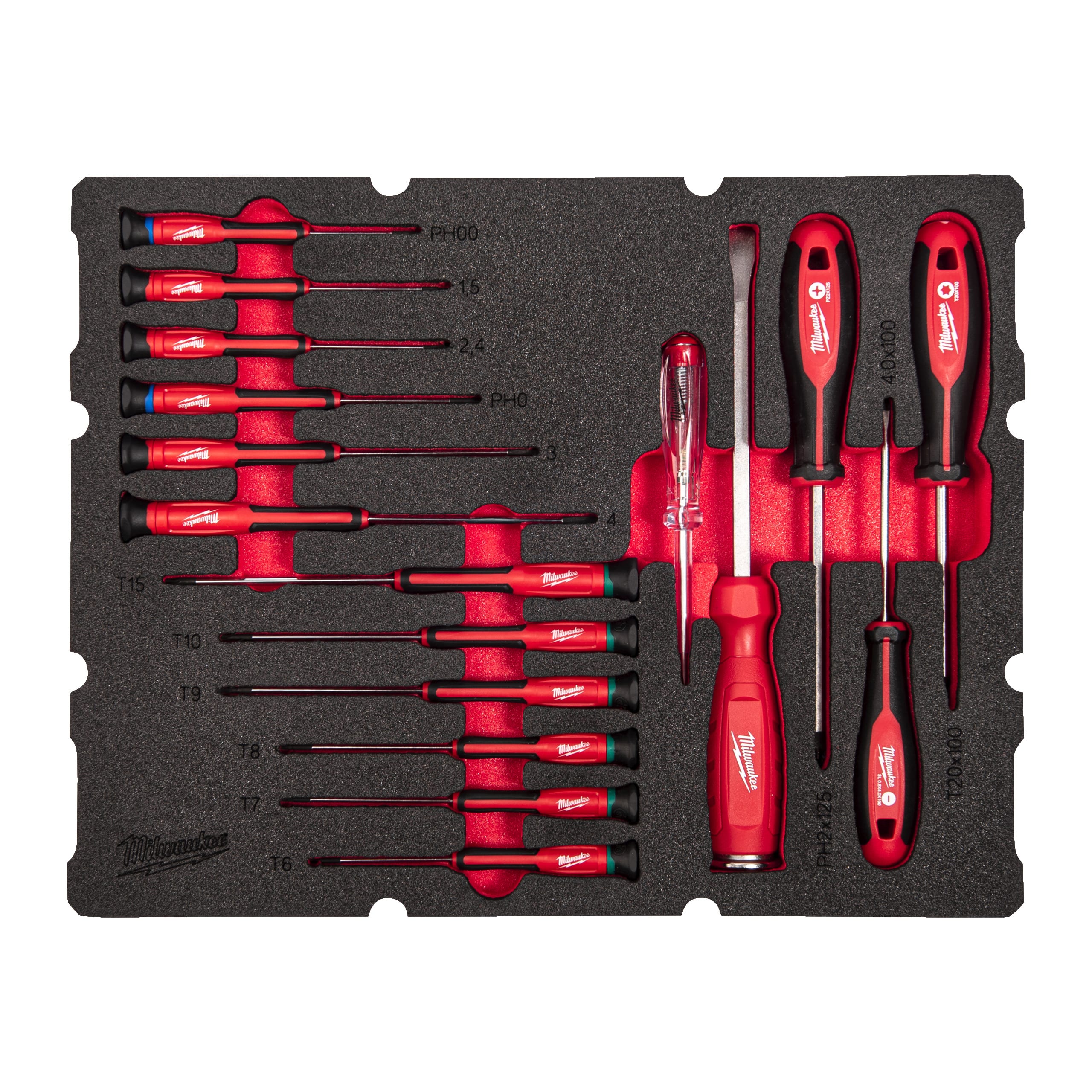 MILWAUKEE - AEG COP4932493644 SET GIRAVITI DI PRECIS TERMOF PACKOUT
