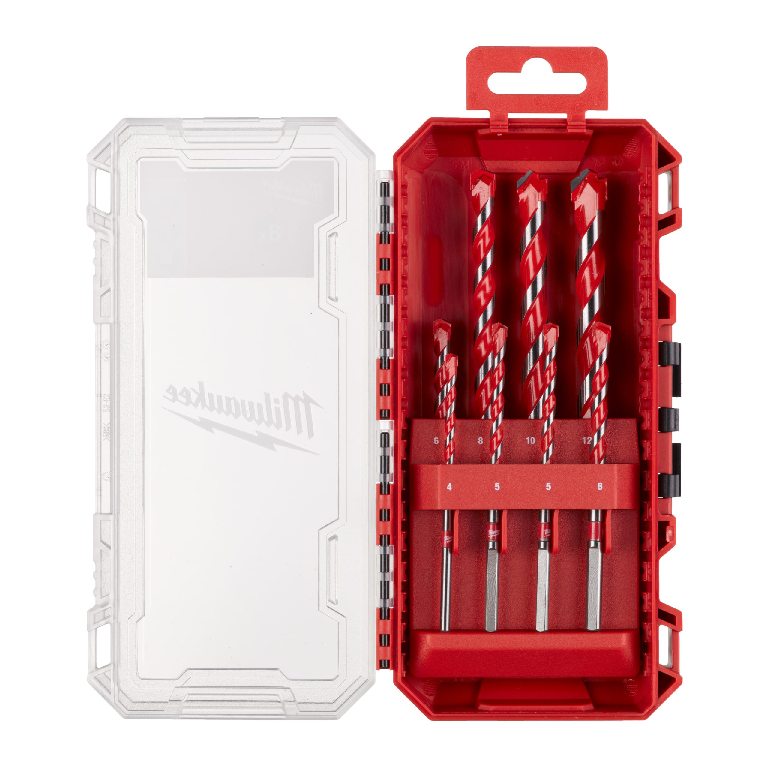 MILWAUKEE - AEG COP4932493881 SET 1 PUNTE CALCESTRUZZO PREMIUM 8PZ