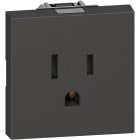 BTICINO BTIKG4129 L.NOW - PRESA US PROTETTA 2P+T 1M NERO