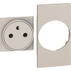 BTICINO BTIKM55F L.NOW - COVER PRESA FR/BE FLAT 2M SABBIA